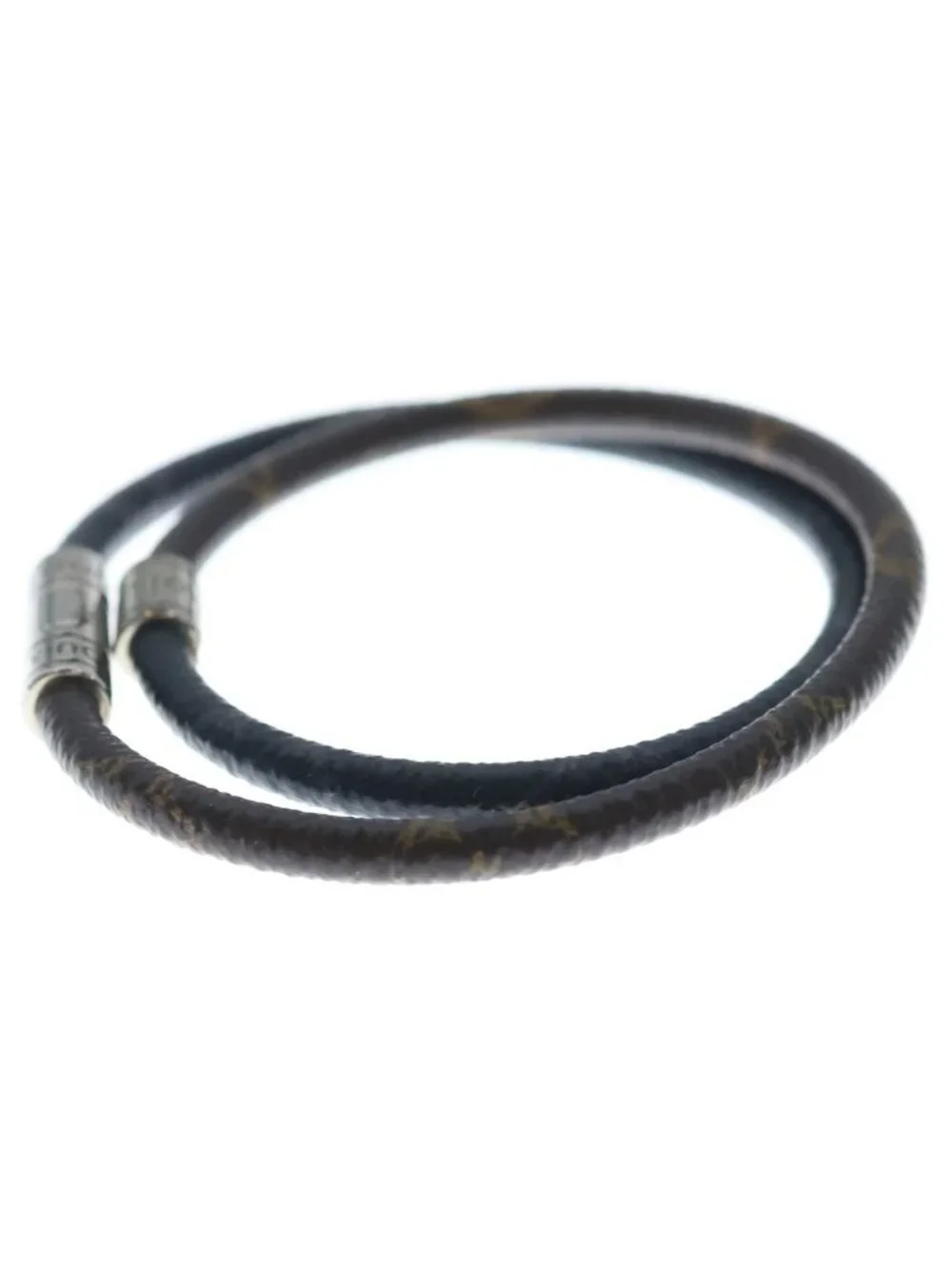 Louis Vuitton Bra Keep It Leather Bra Brown Bracelet